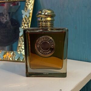 Burberry Gold and Brown Perfume Bottle